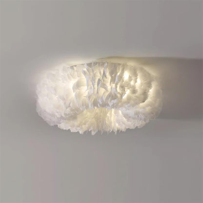 Rora Feather Ceiling Light - Loonglight