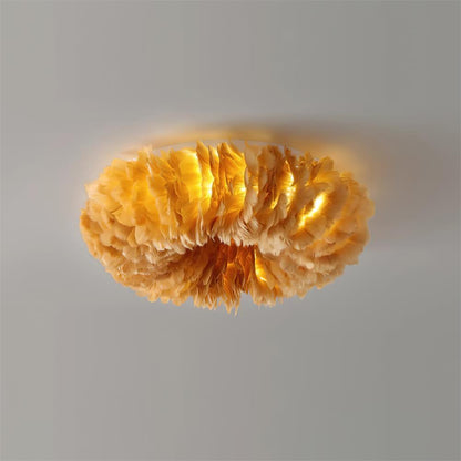 Rora Feather Ceiling Light - Loonglight