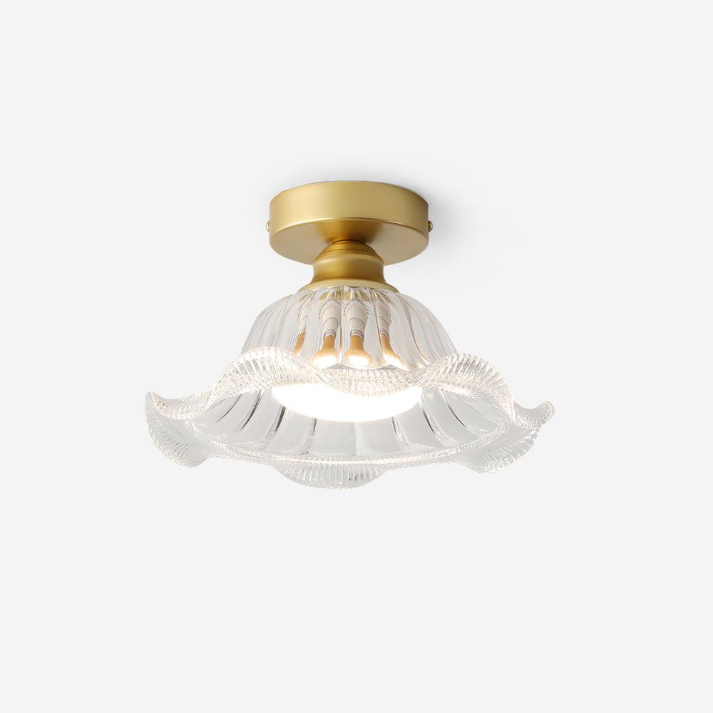 Rosa Glass Ceiling Lamp - Loonglight