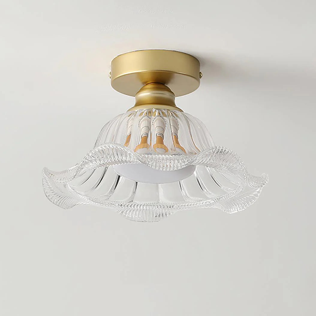 Rosa Glass Ceiling Lamp - Loonglight