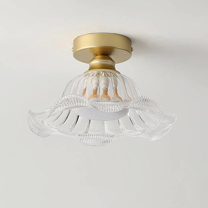 Rosa Glass Ceiling Lamp - Loonglight