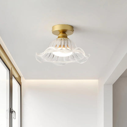 Rosa Glass Ceiling Lamp - Loonglight