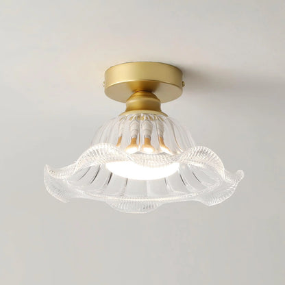 Rosa Glass Ceiling Lamp - Loonglight