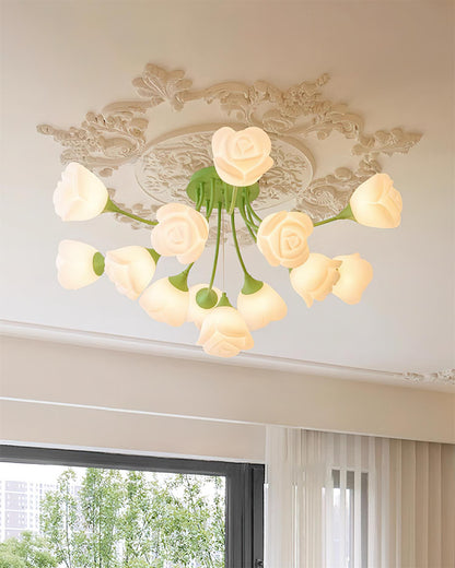 Rose Ceiling Light - Loonglight