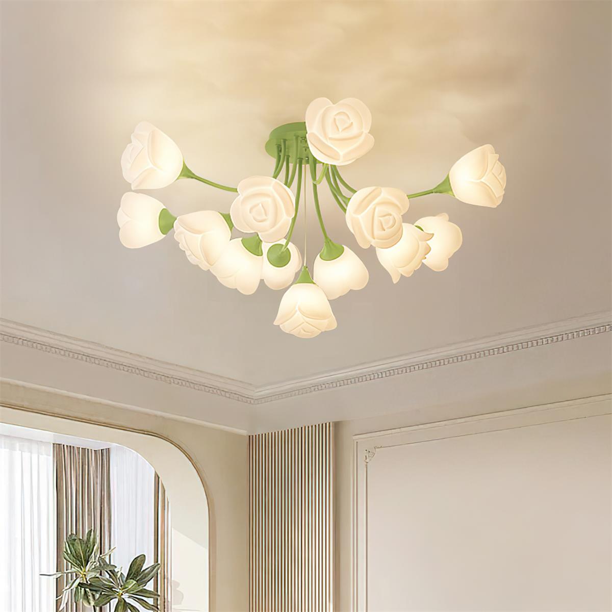 Rose Ceiling Light - Loonglight