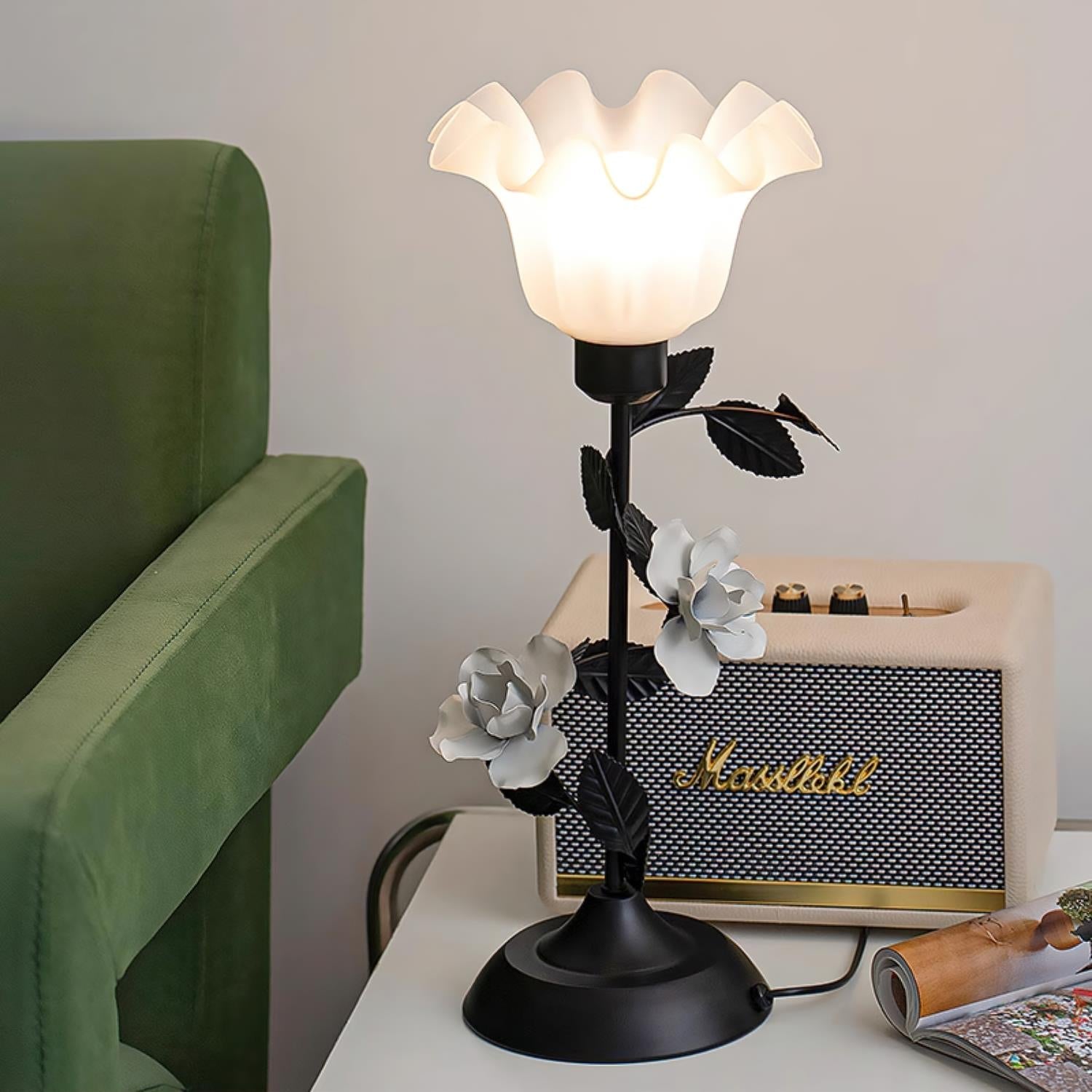 Roselith Table Lamp - Loonglight