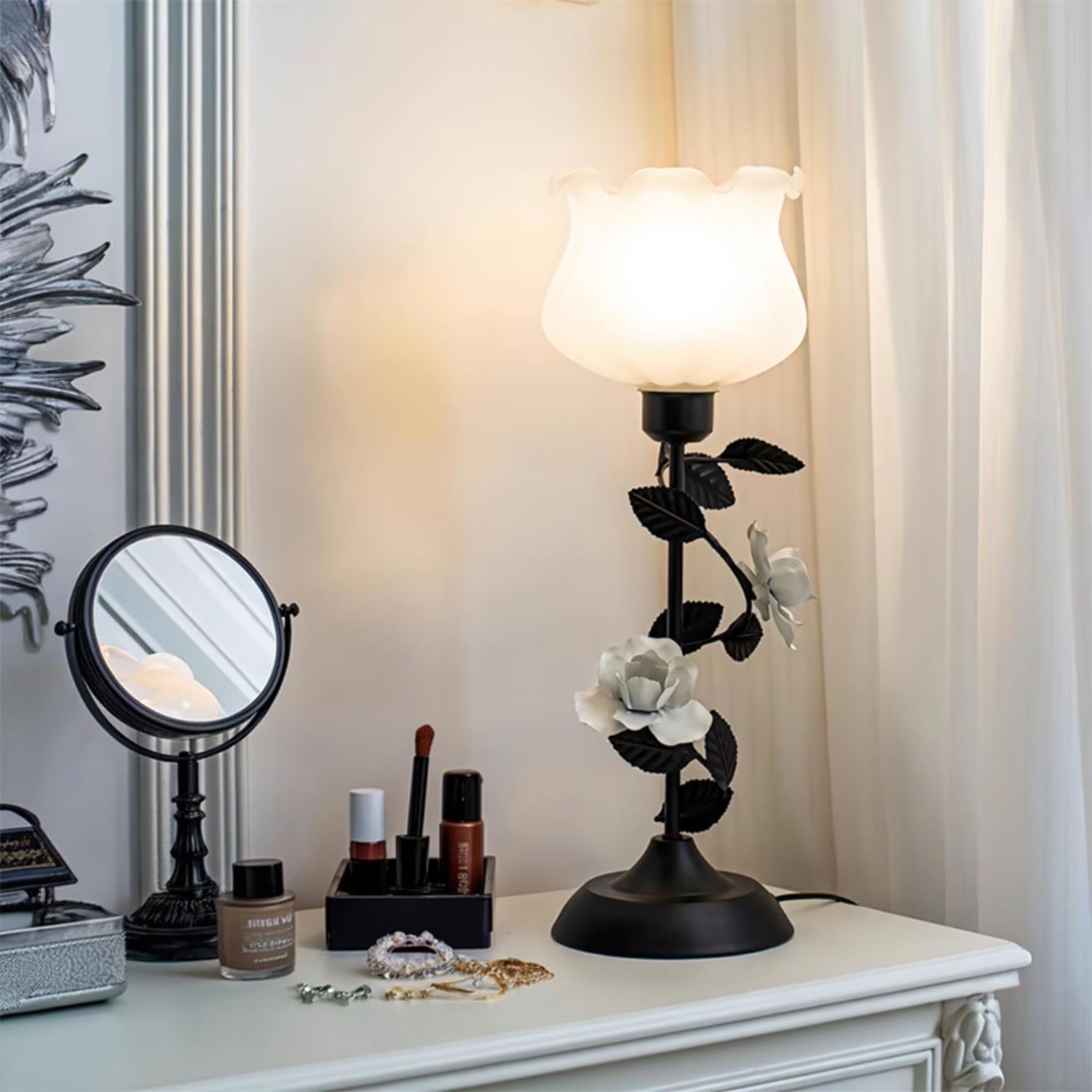 Roselith Table Lamp - Loonglight