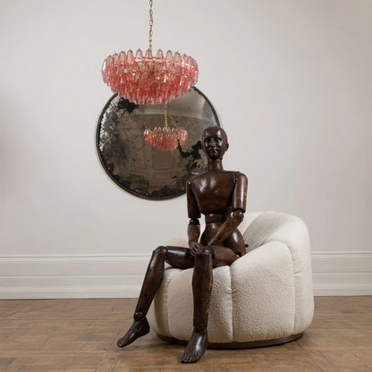 Rosetta Prism Murano Chandelier - Loonglight