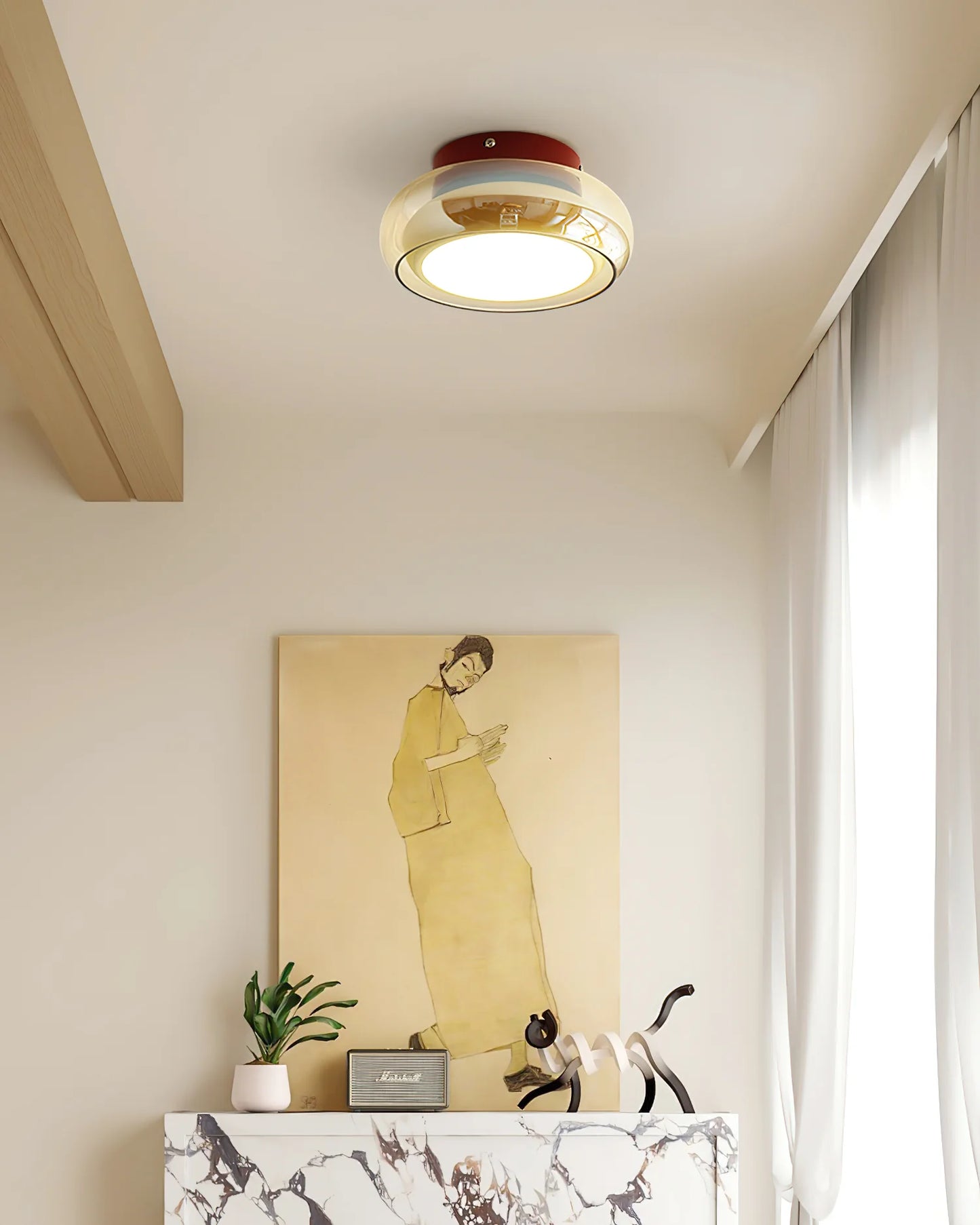 Rotan Ceiling Light - Loonglight