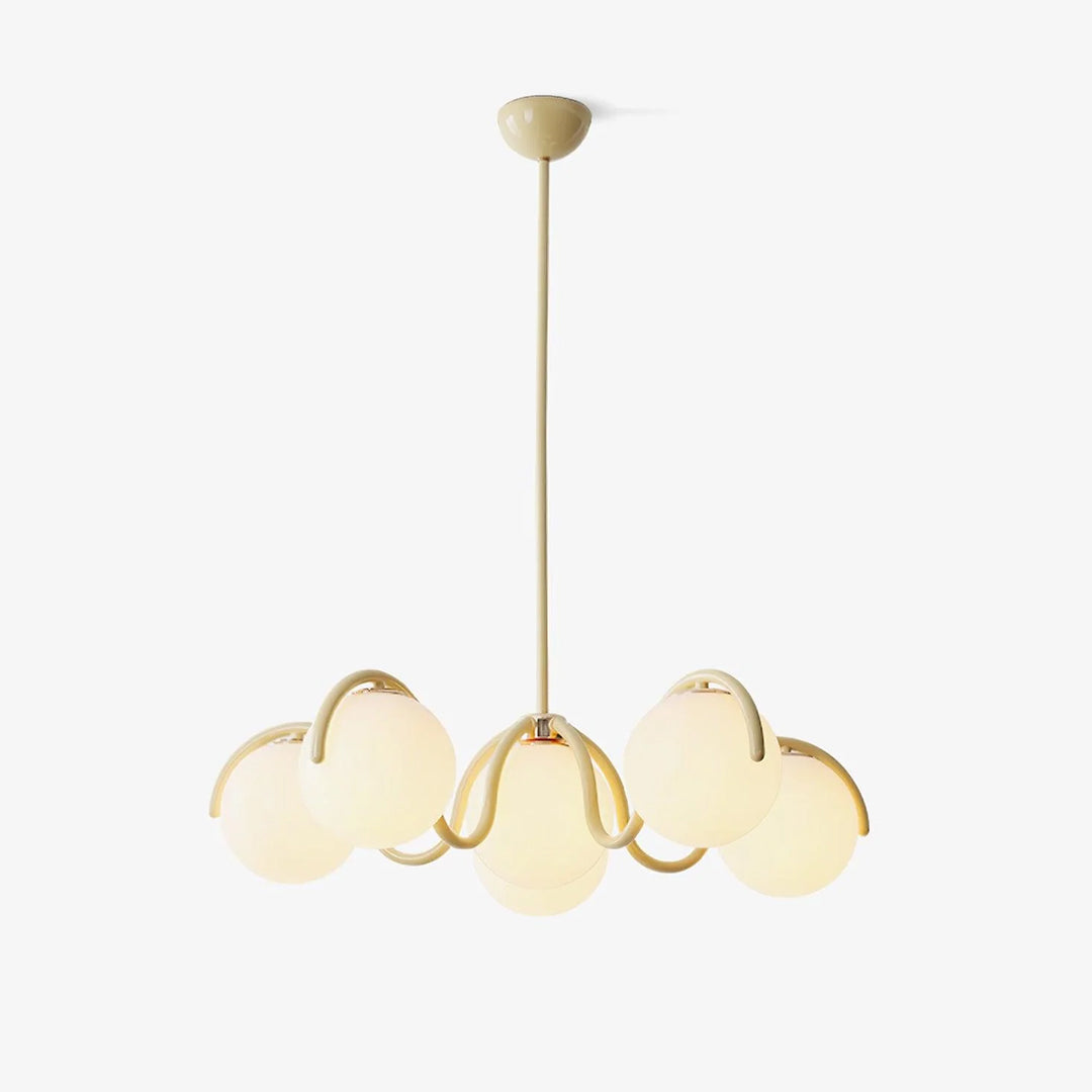 Round Ball Curve Chandelier - Loonglight