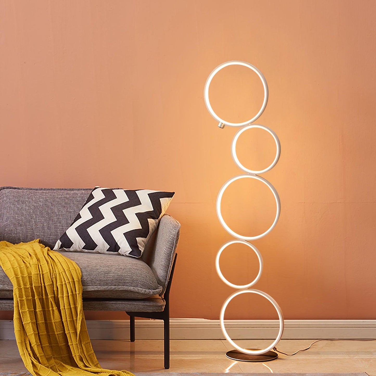 Round Floor Lamp - Loonglight