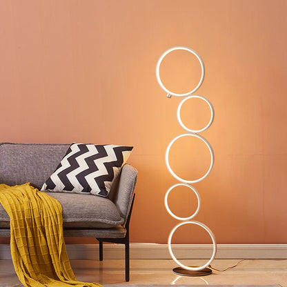 Round Floor Lamp - Loonglight