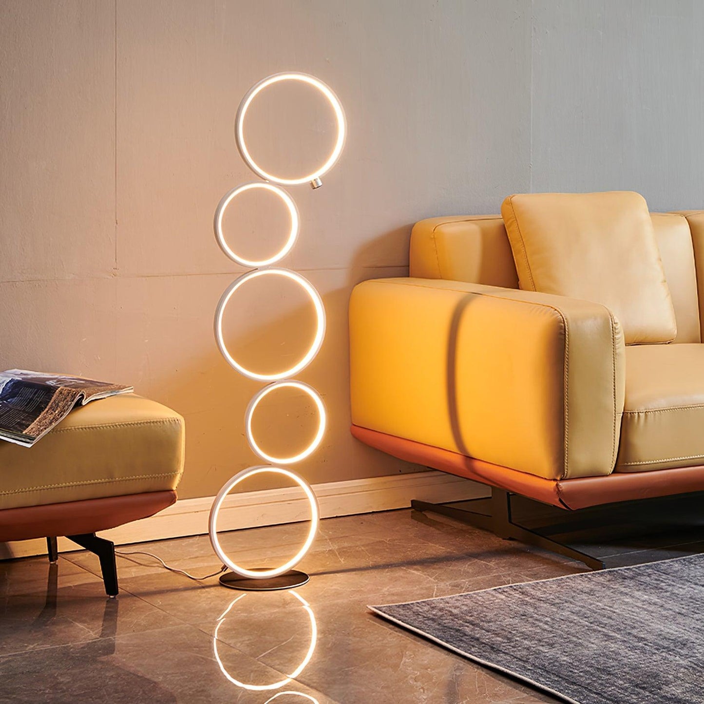 Round Floor Lamp - Loonglight