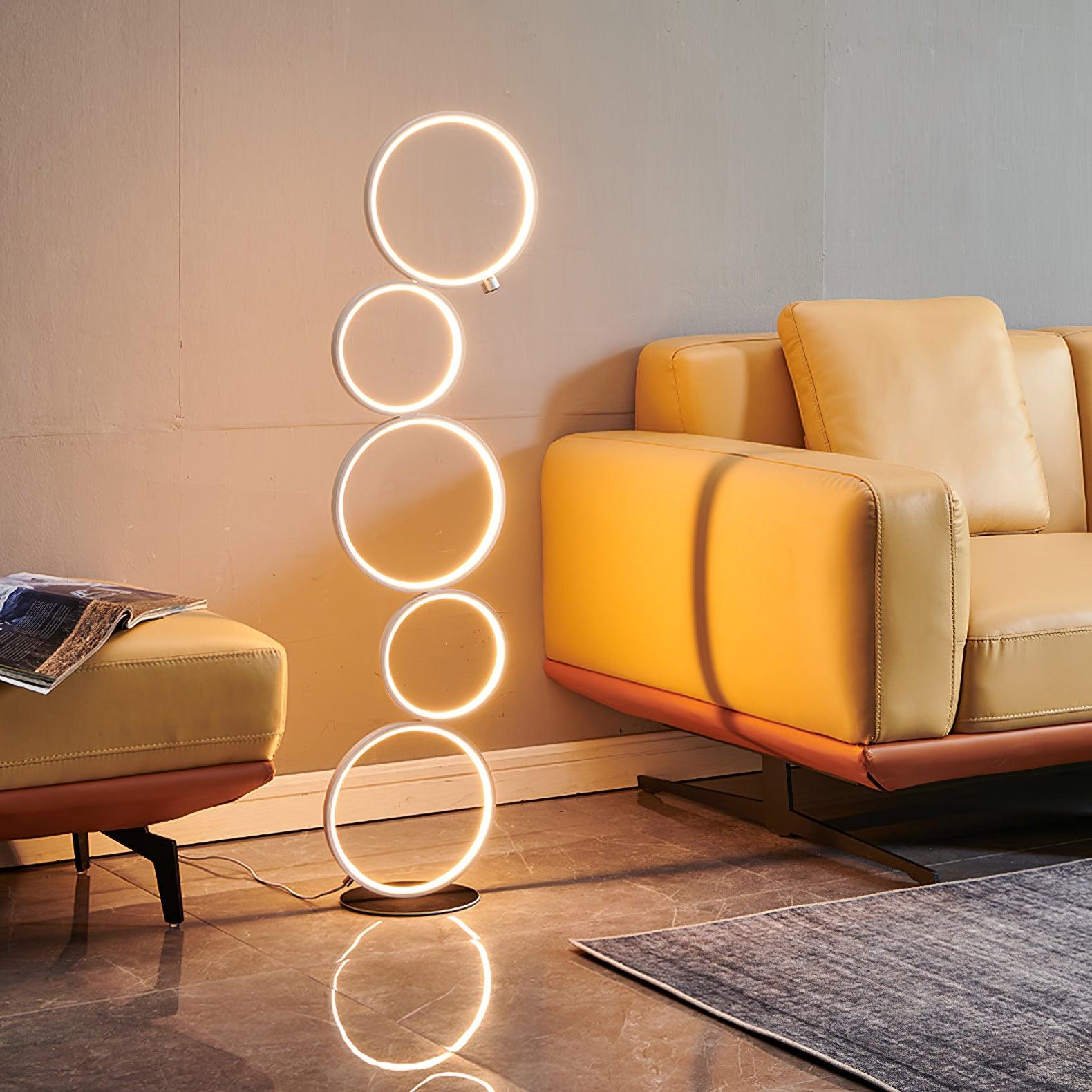 Round Floor Lamp - Loonglight