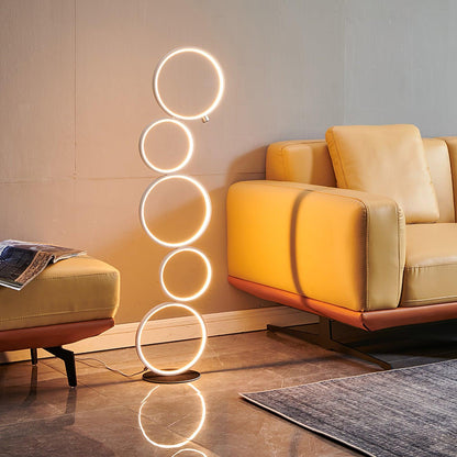 Round Floor Lamp - Loonglight