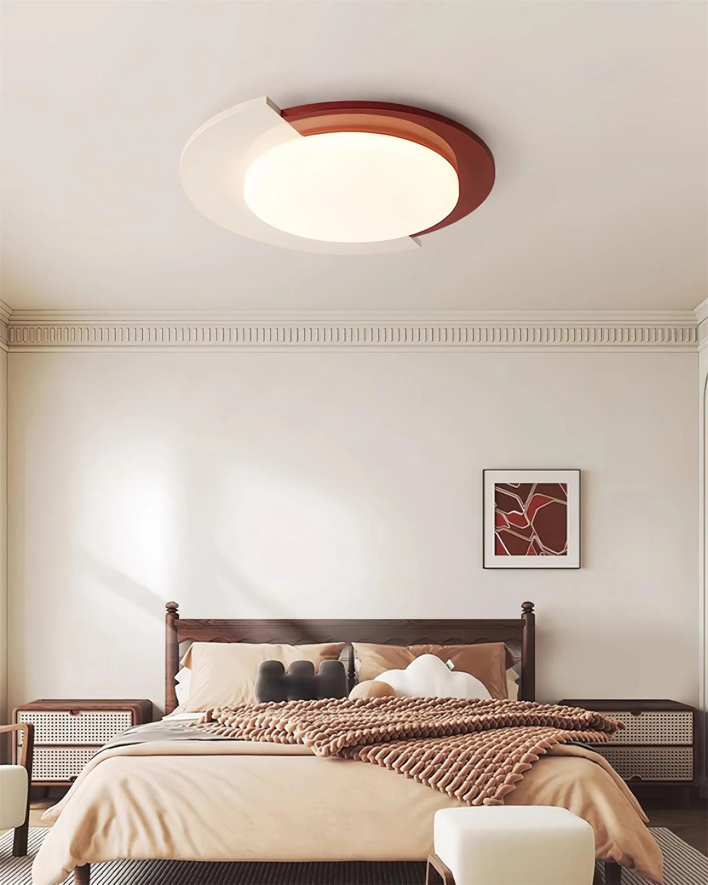 Round Toina Ceiling Light - Loonglight