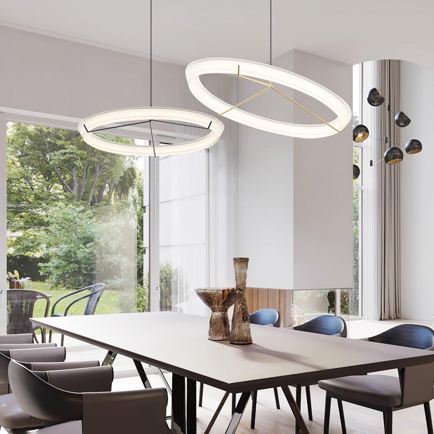 Vielle Round Pendant Light - Loonglight