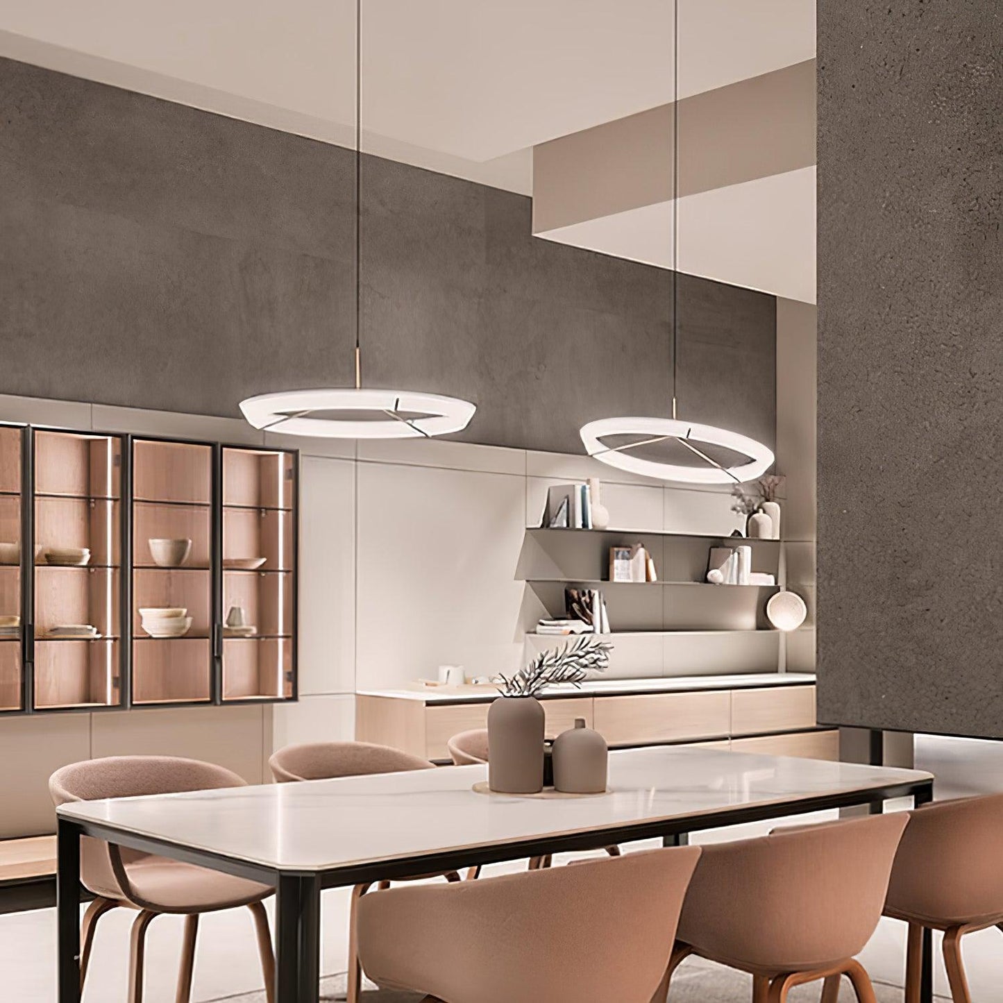 Vielle Round Pendant Light - Loonglight