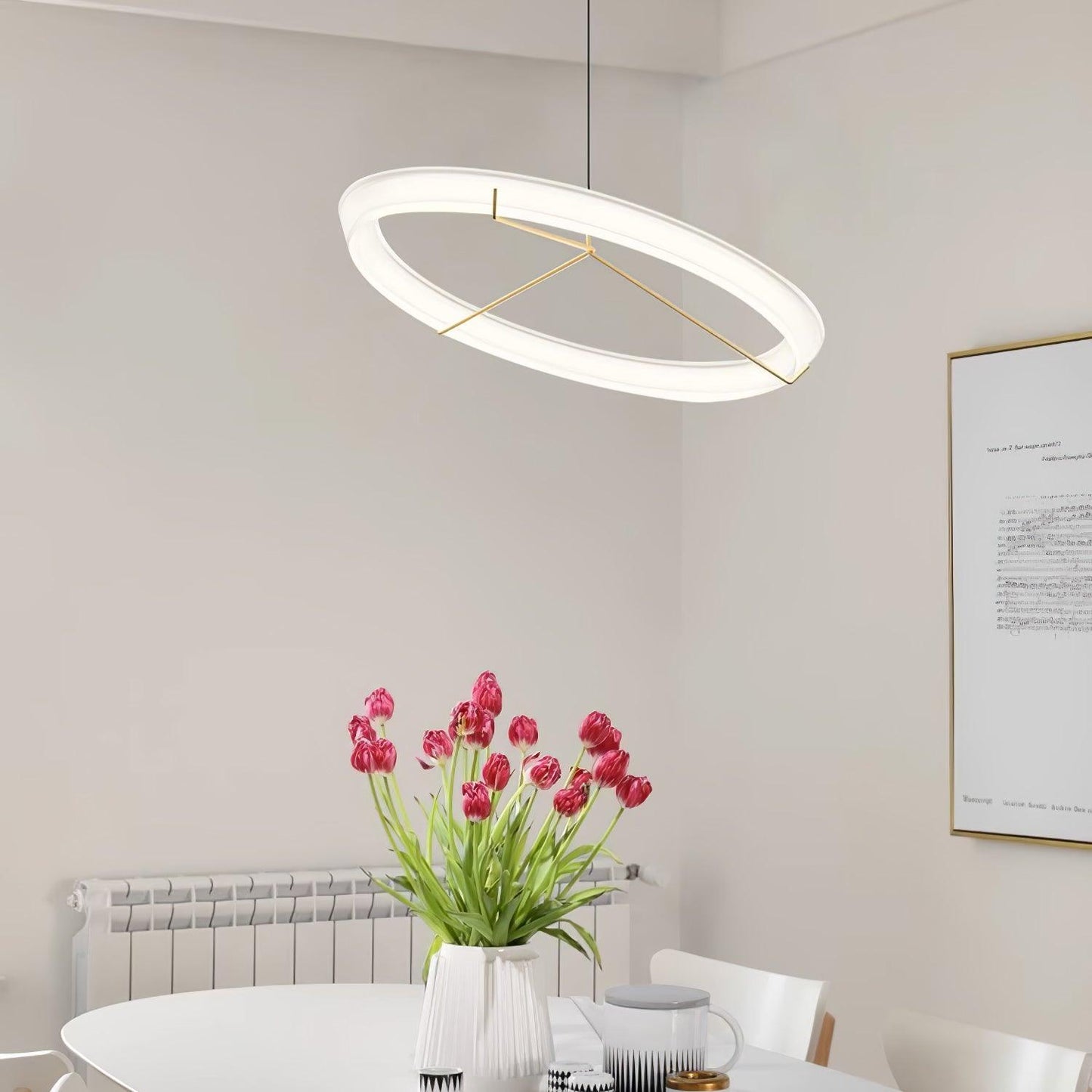 Vielle Round Pendant Light - Loonglight