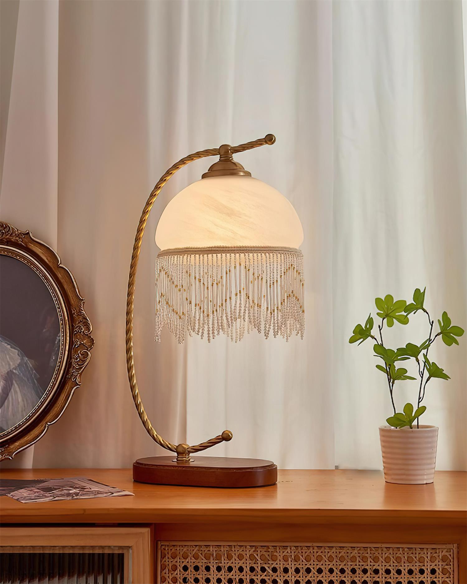 Roussillon Tassel Table Lamp - Loonglight