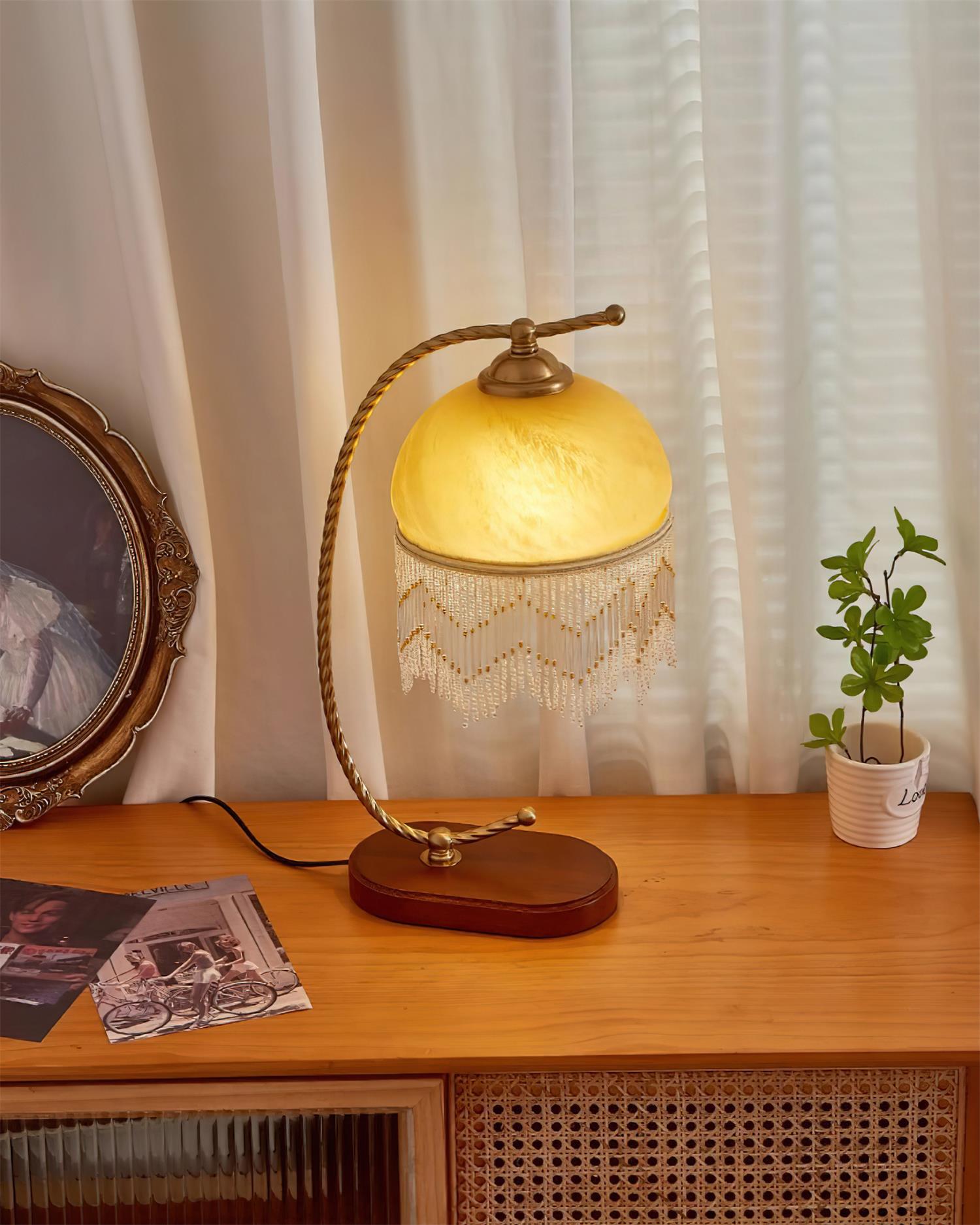 Roussillon Tassel Table Lamp - Loonglight