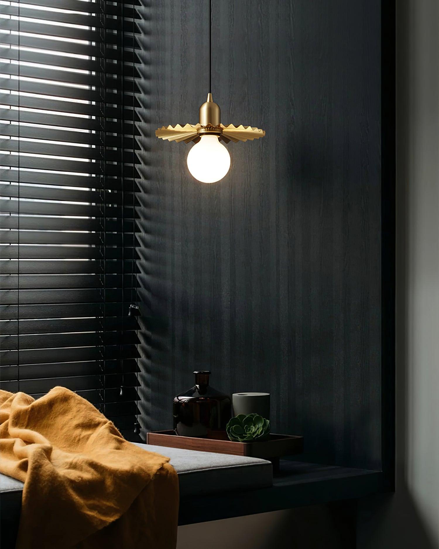 Rozeta Ruffled Pendant Light - undefined