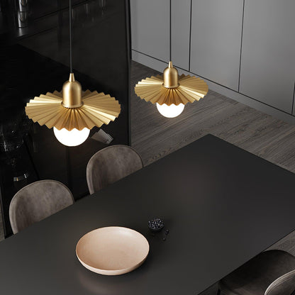 Rozeta Ruffled Pendant Light - undefined