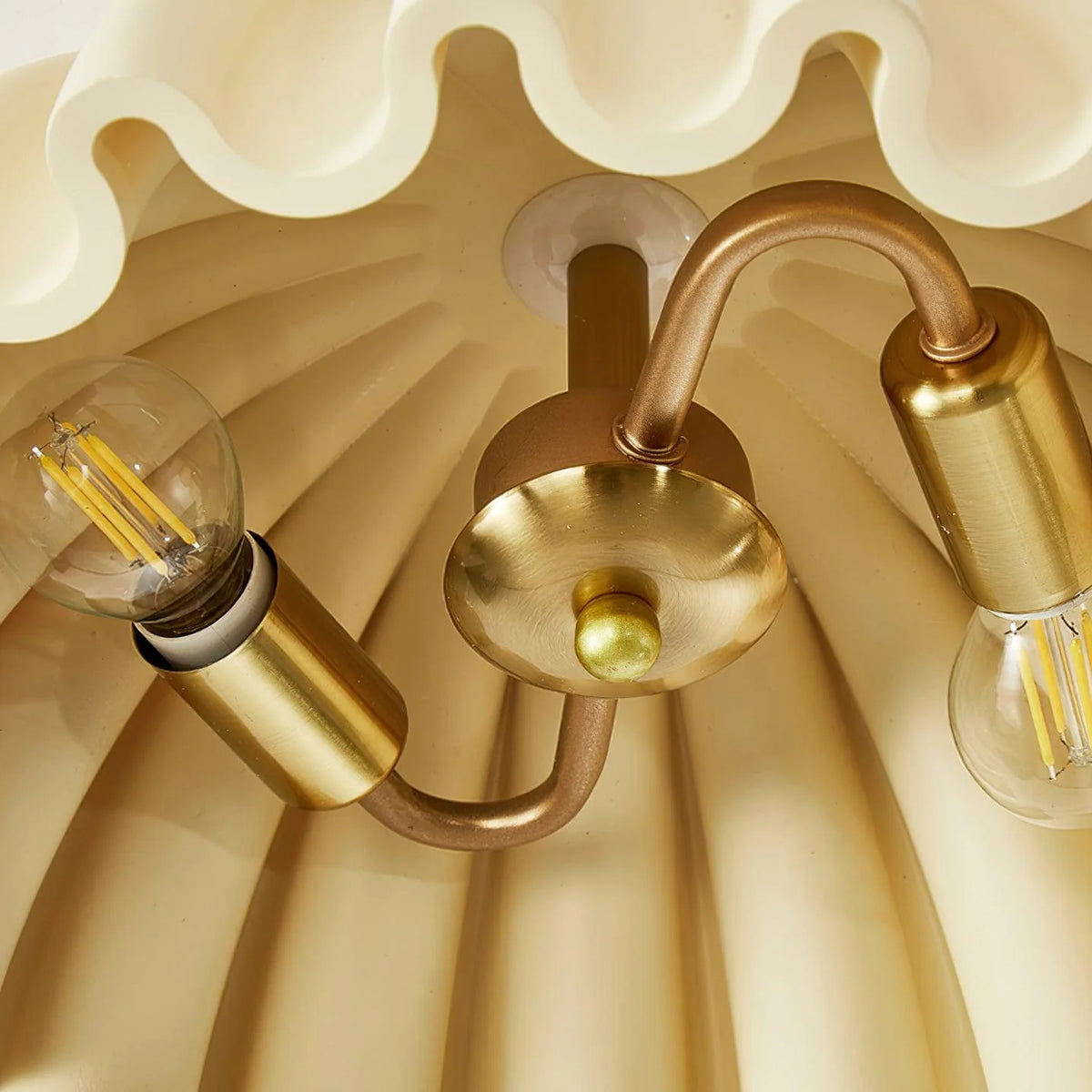 Cealing Ruffle Icon Ruffle Ceiling Light – Loonglight