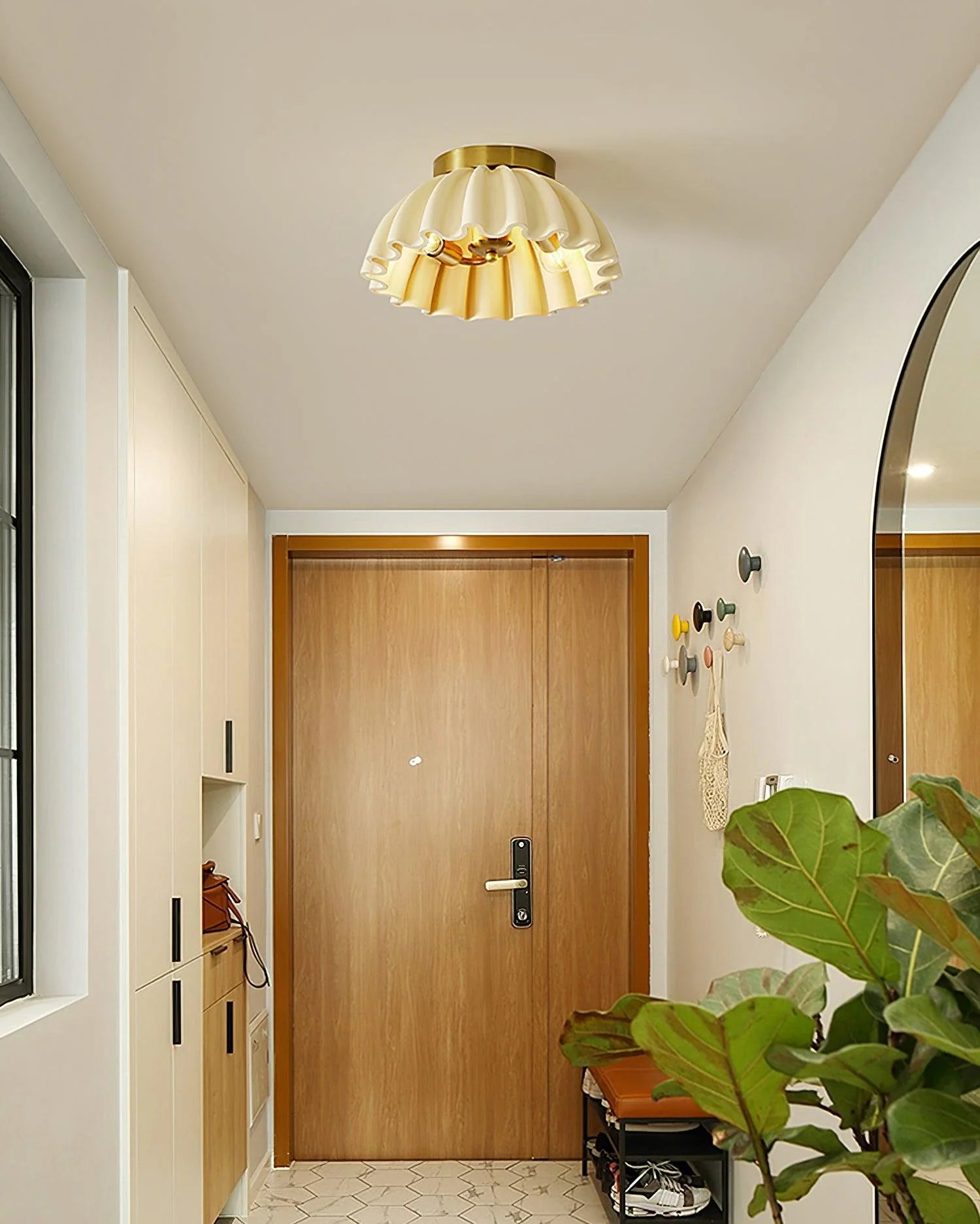 Ruffle Ceiling Light - Loonglight