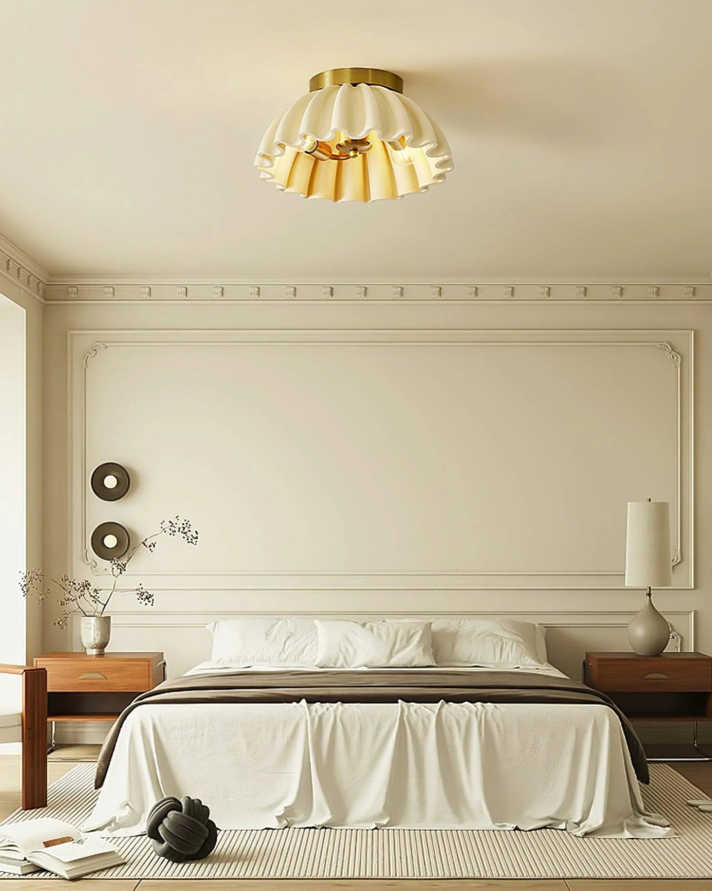 Ruffle Ceiling Light - Loonglight