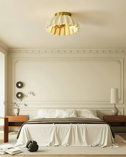 Cealing Ruffle Icon Ruffle Ceiling Light – Loonglight