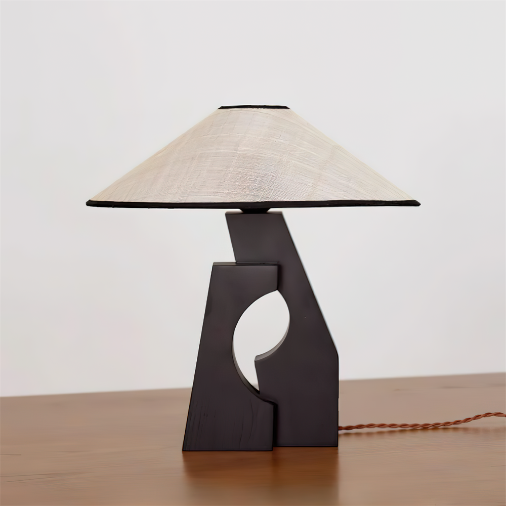 Ruins Wood Table Lamp - Loonglight