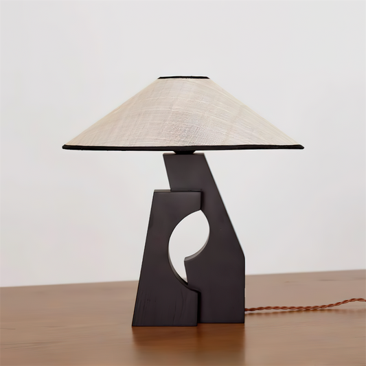 Ruins Wood Table Lamp - Loonglight