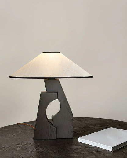 Ruins Wood Table Lamp - Loonglight