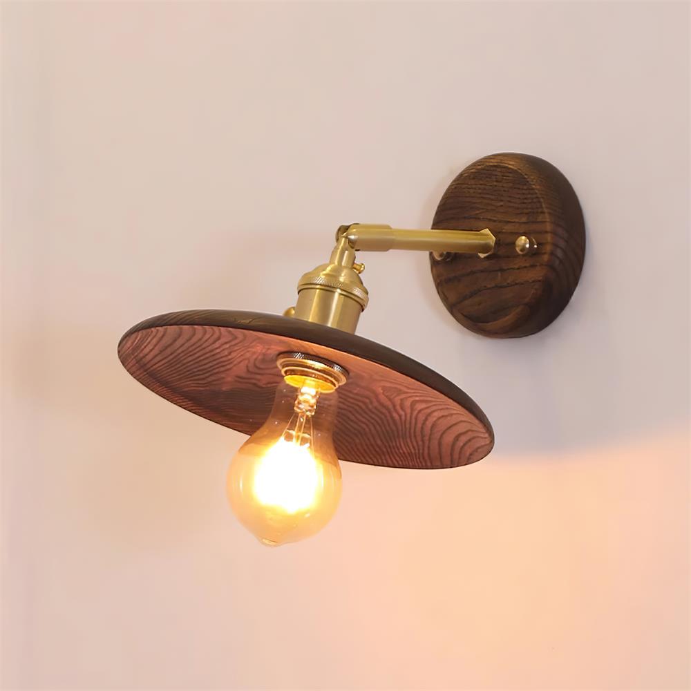 Runia Wood Wall Lamp - Loonglight