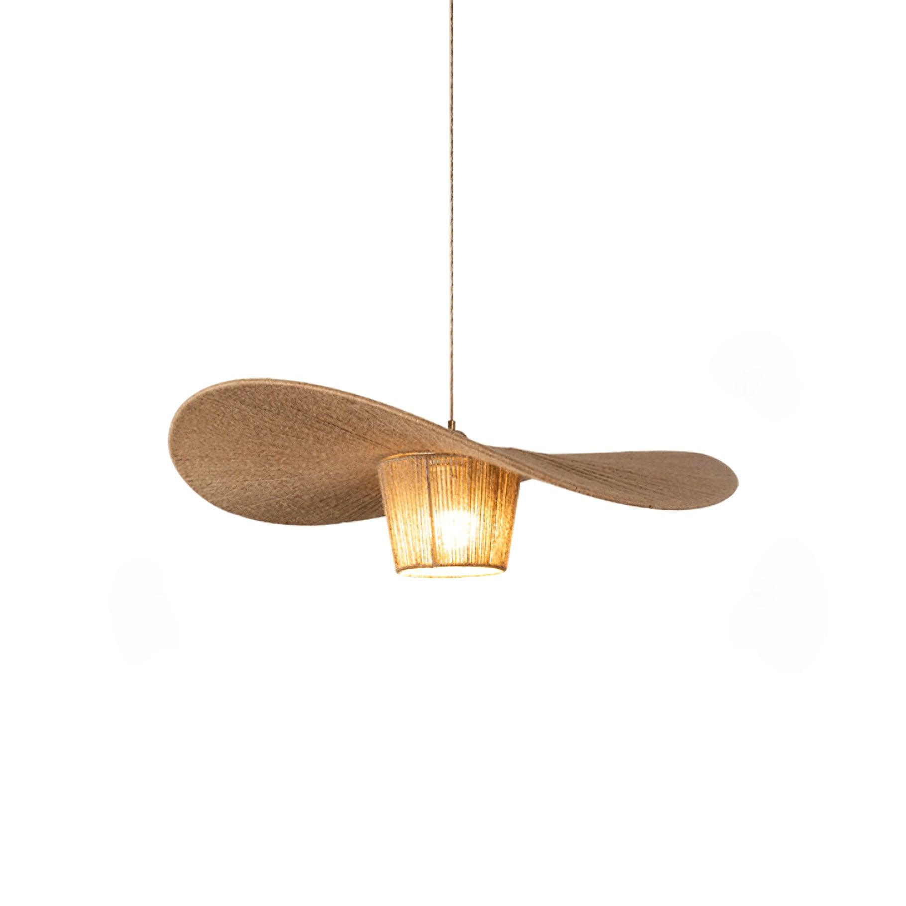 Rustic Hat Pendant Light - Loonglight