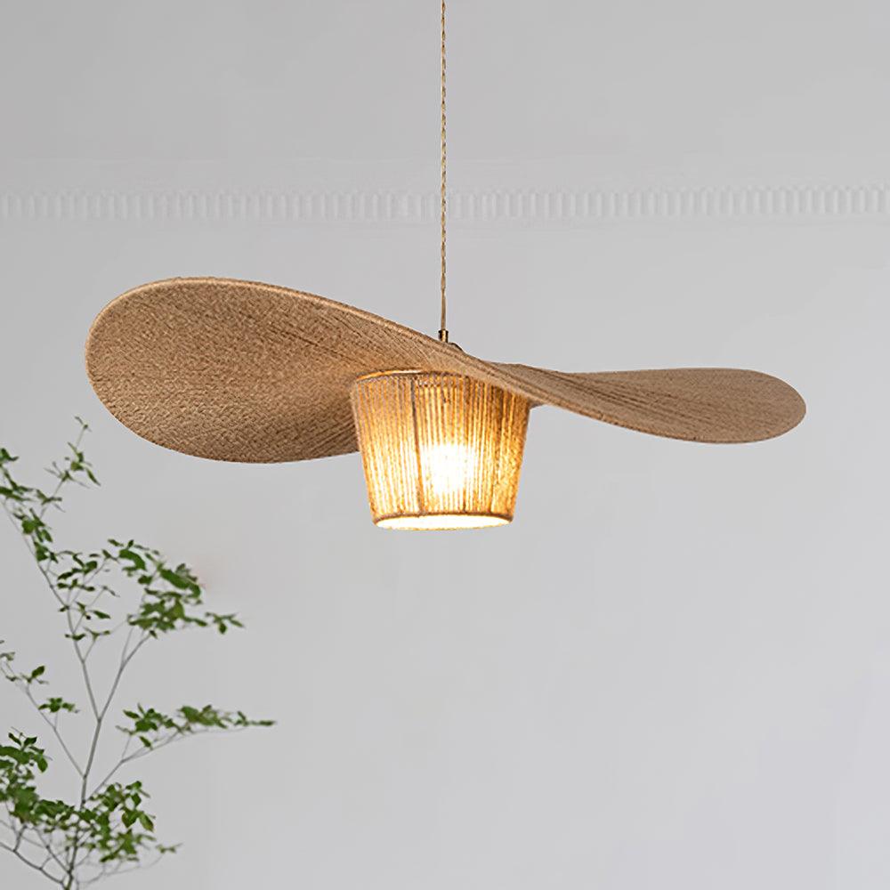 Rustic Hat Pendant Light - Loonglight