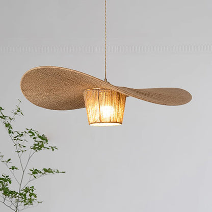 Rustic Hat Pendant Light - Loonglight