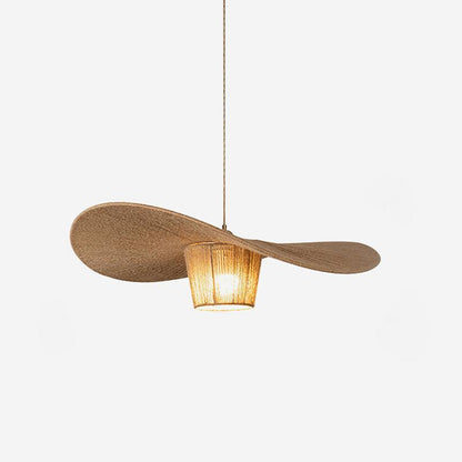 Rustic Hat Pendant Light - Loonglight
