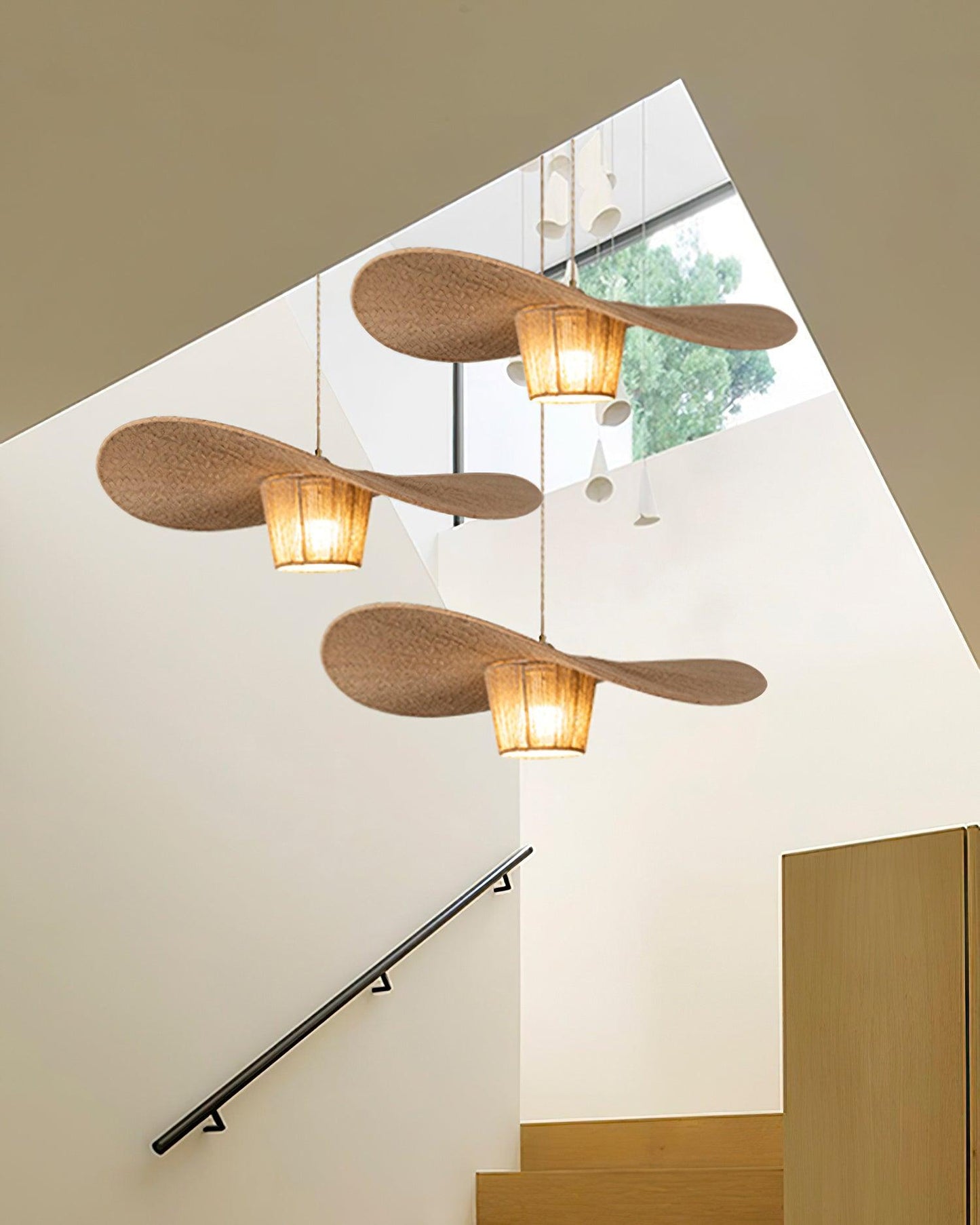 Rustic Hat Pendant Light - Loonglight