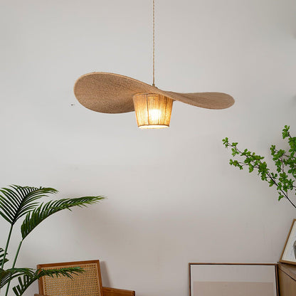 Rustic Hat Pendant Light - Loonglight