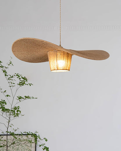 Rustic Hat Pendant Light - Loonglight