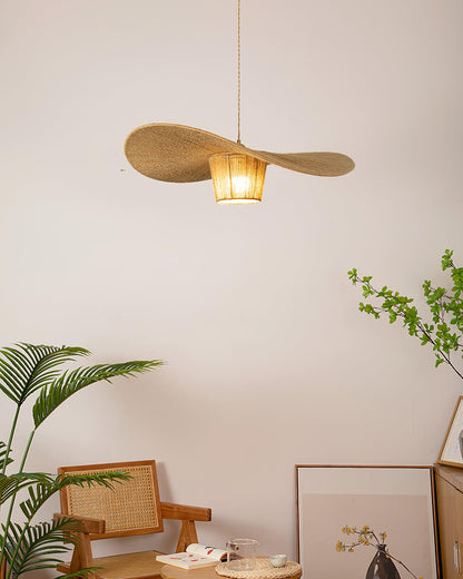 Rustic Hat Pendant Light - Loonglight