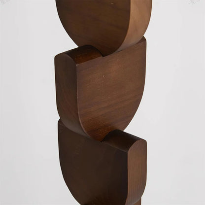 Sacha Wood Floor Lamp - Loonglight