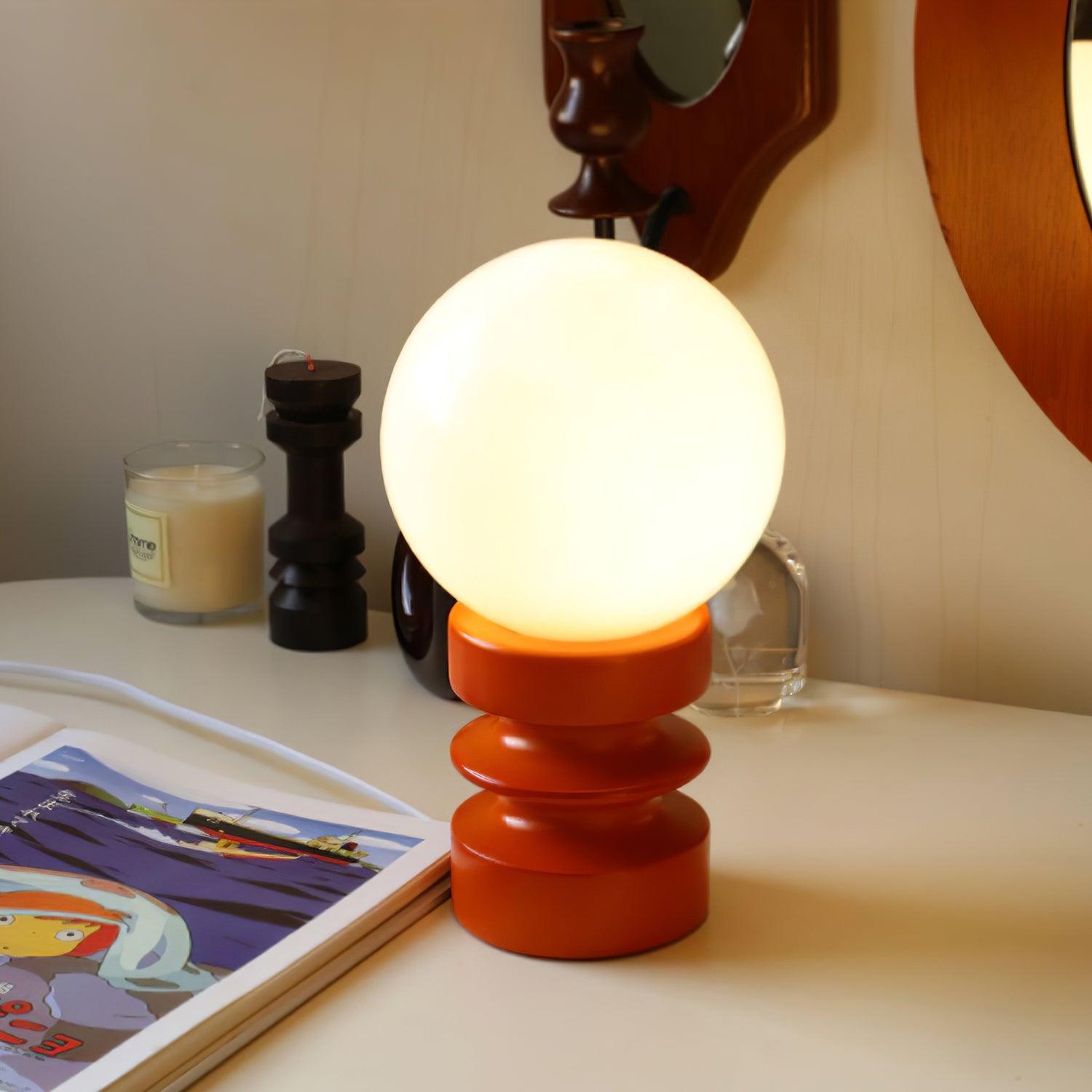 Sankey Orange Table Lamp - Loonglight