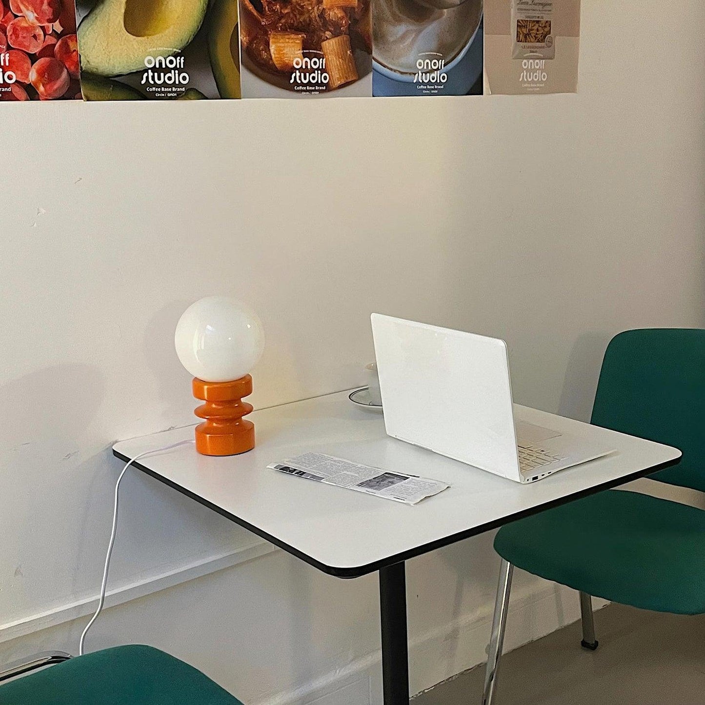 Sankey Orange Table Lamp - Loonglight