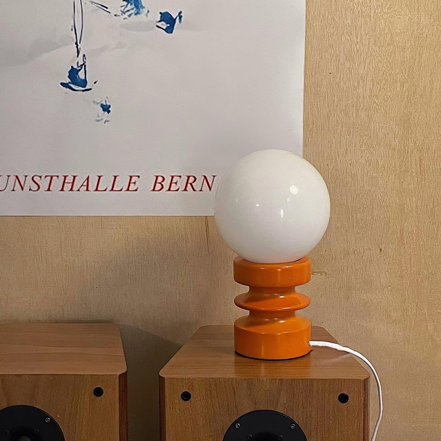 Sankey Orange Table Lamp - Loonglight