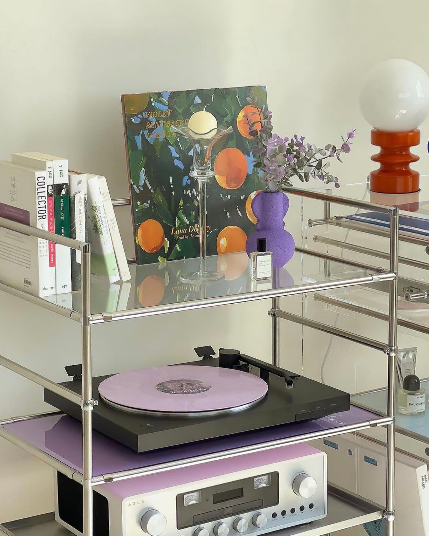 Sankey Orange Table Lamp - Loonglight