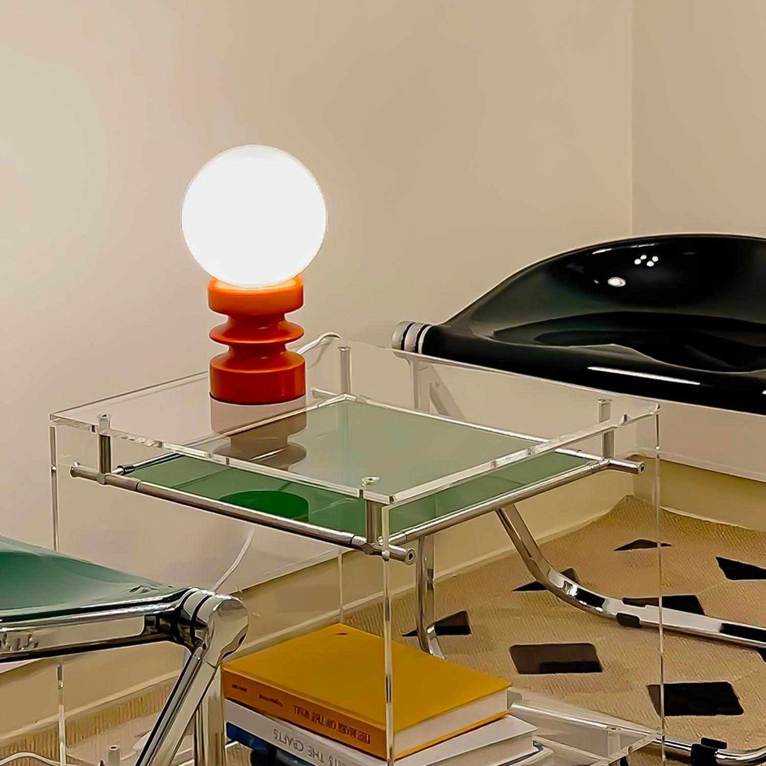 Sankey Orange Table Lamp - Loonglight