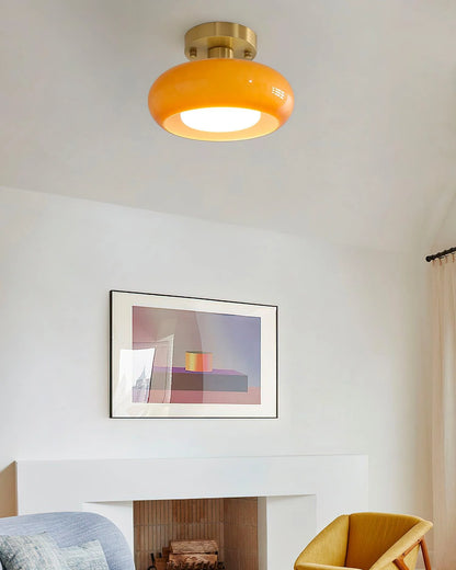 Sanna Glass Ceiling Light - Loonglight